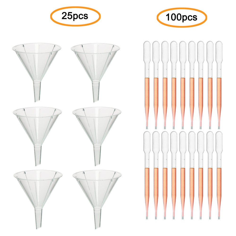ULAB Scientific Disposable Plastic Funnel and Transfer Pipette Set