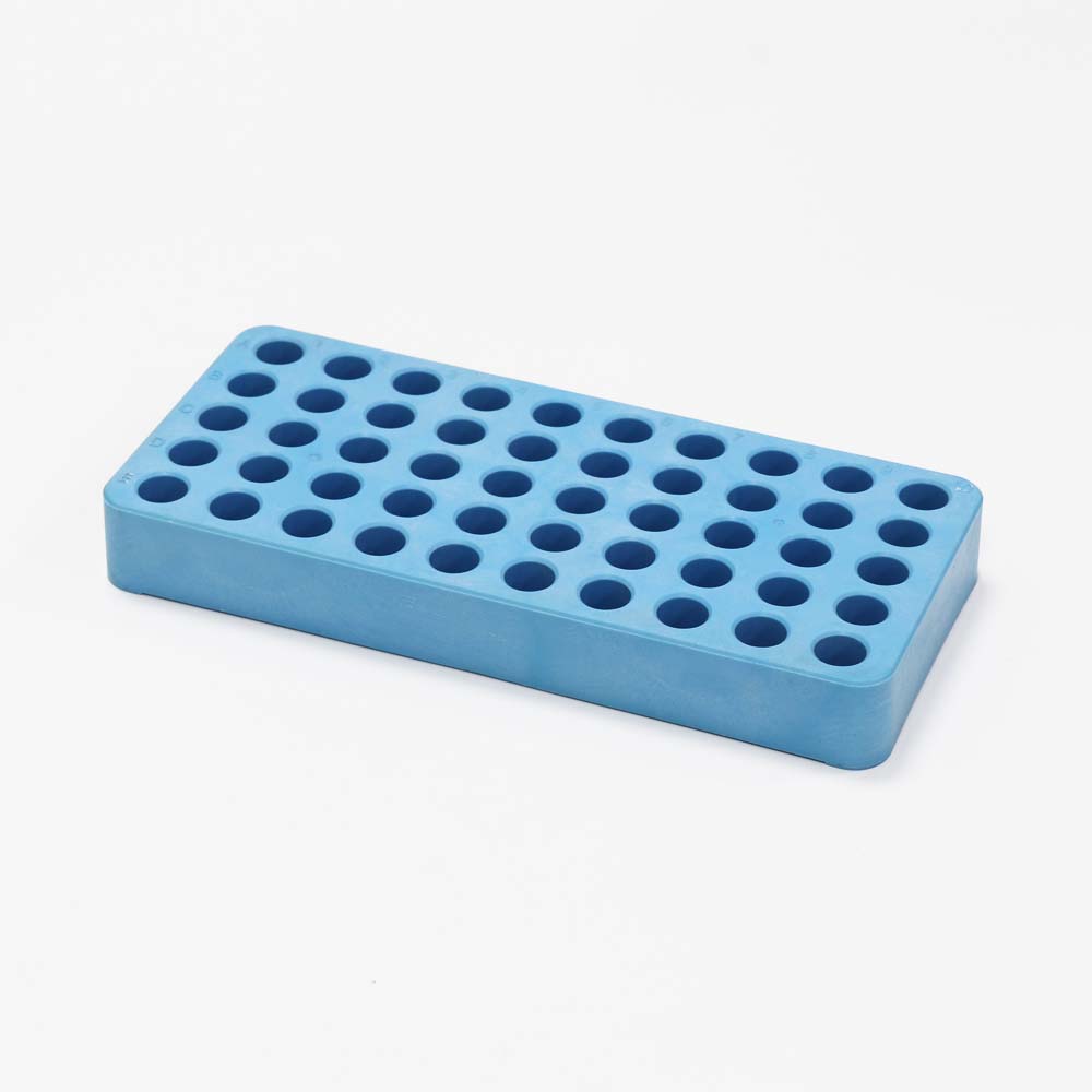 ULAB Scientific Cryo-Safe Freezing Box and Cryotube Workstation Rack Set, 81-Place Freezing Box, 50 Holes Cryotube Workstation Rack, UCP1002