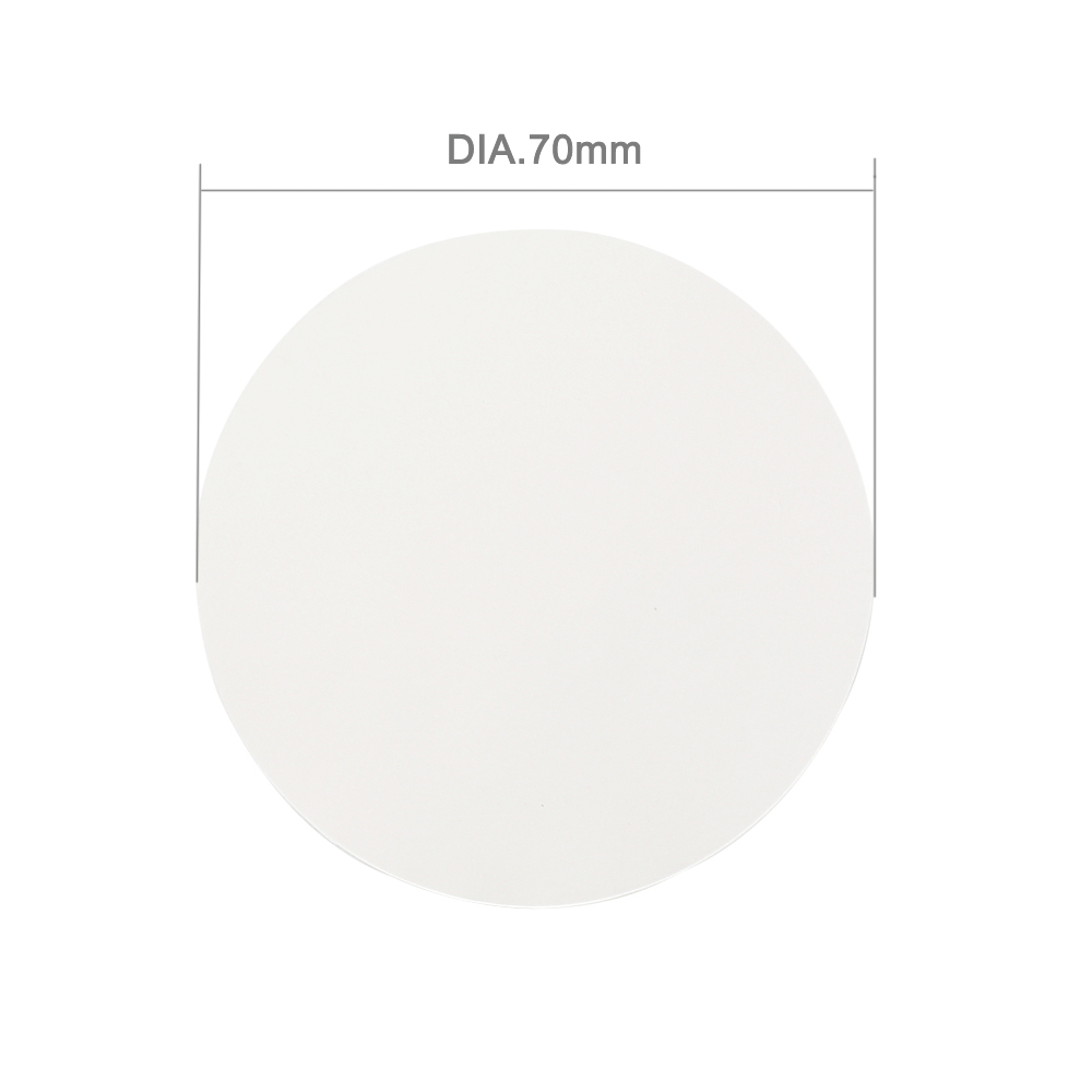 ULAB Scientific Buchner Two-Piece Funnel Set, 2pcs of Buchner Funnel, Dia.75mm,1 Box of Qualitative Filter Paper, Dia.70mm, Medium Speed, UGF1006