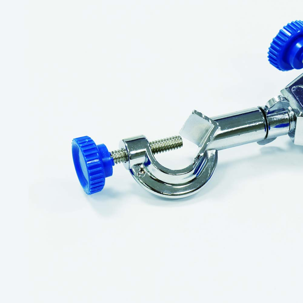 ULAB 3 Prong Lab Clamp, Electric Steel Material, Max Jaw Size 60mm, Dual Adjust, USC1001