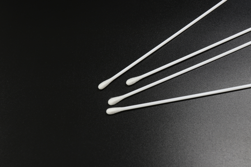 Gamma Sterile Collection Swabs, Dim. 2.2x150mm(6''), Tip approx. 5mm, Individual peel pack, 500pcs/dispenser box, 2000pcs/carton