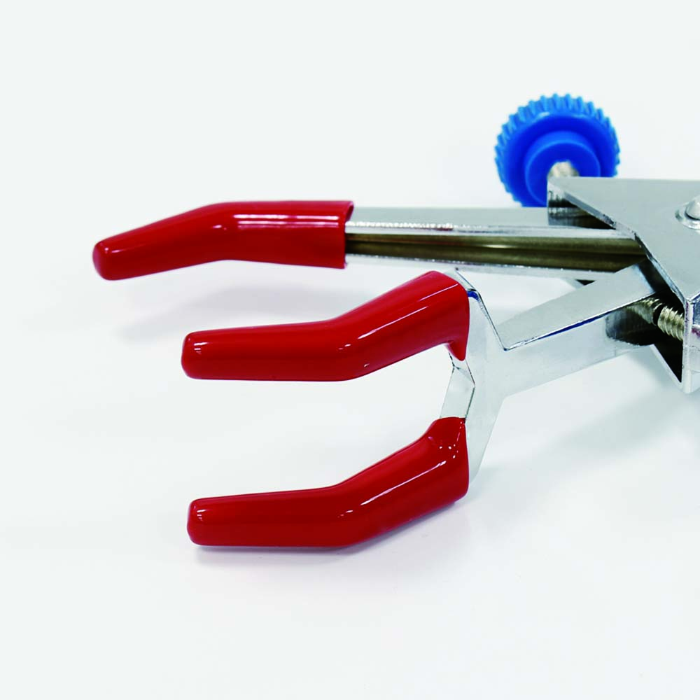 ULAB 3 Prong Lab Clamp, Electric Steel Material, Max Jaw Size 60mm, Dual Adjust, USC1001