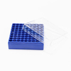 ULAB Scientific Cryo-Safe Freezing Box and Cryotube Workstation Rack Set, 81-Place Freezing Box, 50 Holes Cryotube Workstation Rack, UCP1002