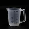 ULAB Handled Plastic Beaker and Measuring Cylinder Set, 1pc of 1000ml Handled beakers, 3 Size Graduated Plastic cylinders 50ml 100ml 250ml, Molded Graduation, UBP1008
