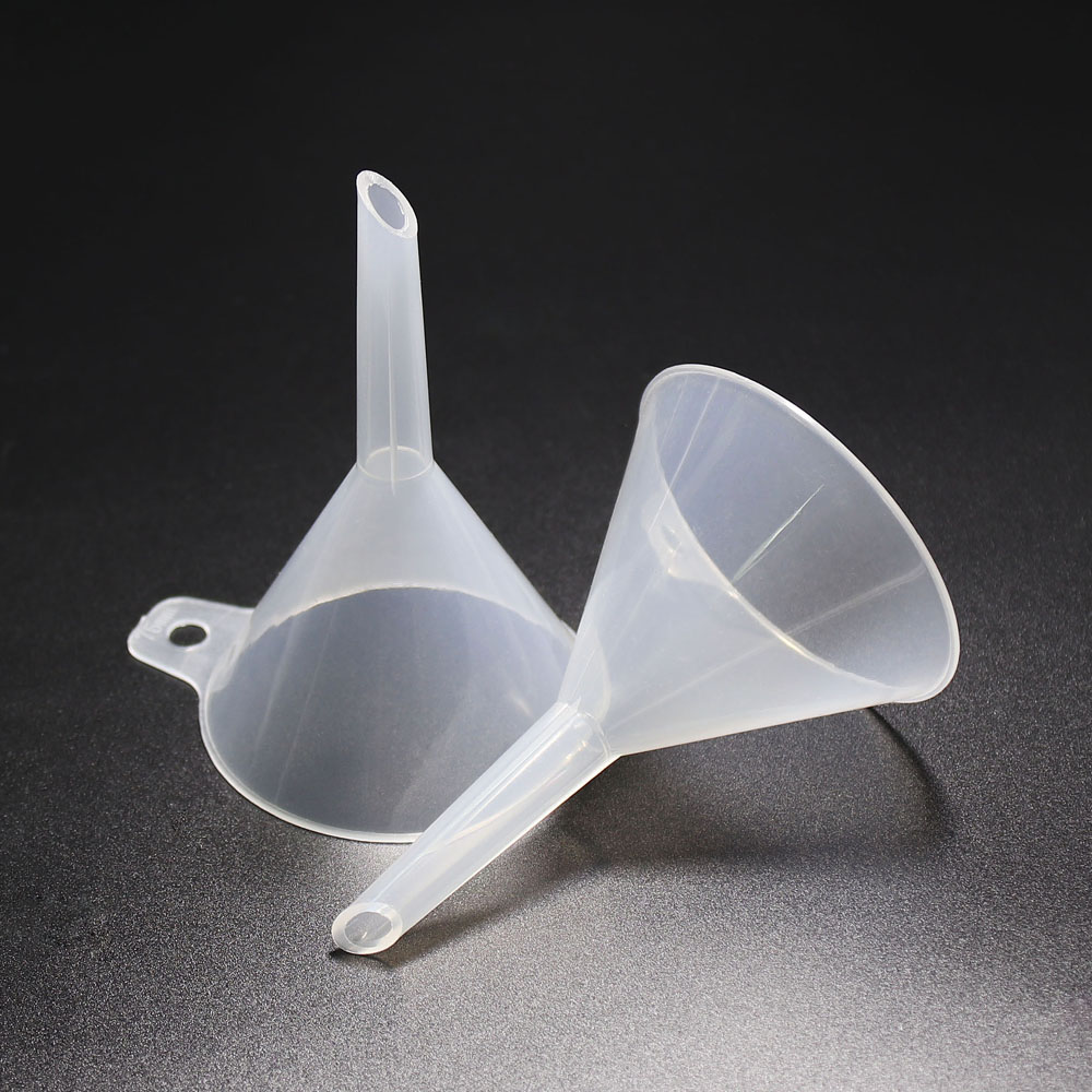 ULAB Scientific Analytical Funnel and Powder Funnel Set, Plastic Material, 3pcs of Analytical funnels(65mm,90mm,100mm) and 3pcs of Powder funnels(65mm,90mm,100mm), UGF1005