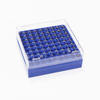 ULAB Scientific Cryo-Safe Freezing Box and Cryotube Workstation Rack Set, 81-Place Freezing Box, 50 Holes Cryotube Workstation Rack, UCP1002