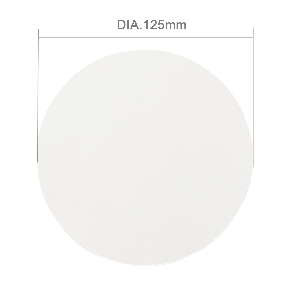ULAB Scientific Two-Piece Buchner Funnel Set, 2pcs of Buchner funnels, Dia. 130mm, Plastic Material, 1 Box Qualitative Filter Paper, Dia.125mm, Medium Speed, UGF1008
