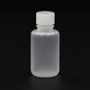 ULAB Scientific Narrow-Mouth Plastic Round Bottles and Pipette Set, 12pcs of Bottles, Natural Color, Cap.60ml, 100pcs of Pasteur Pipette Offered, LDPE Material, Cap.7ml/155mm Long, URB1003