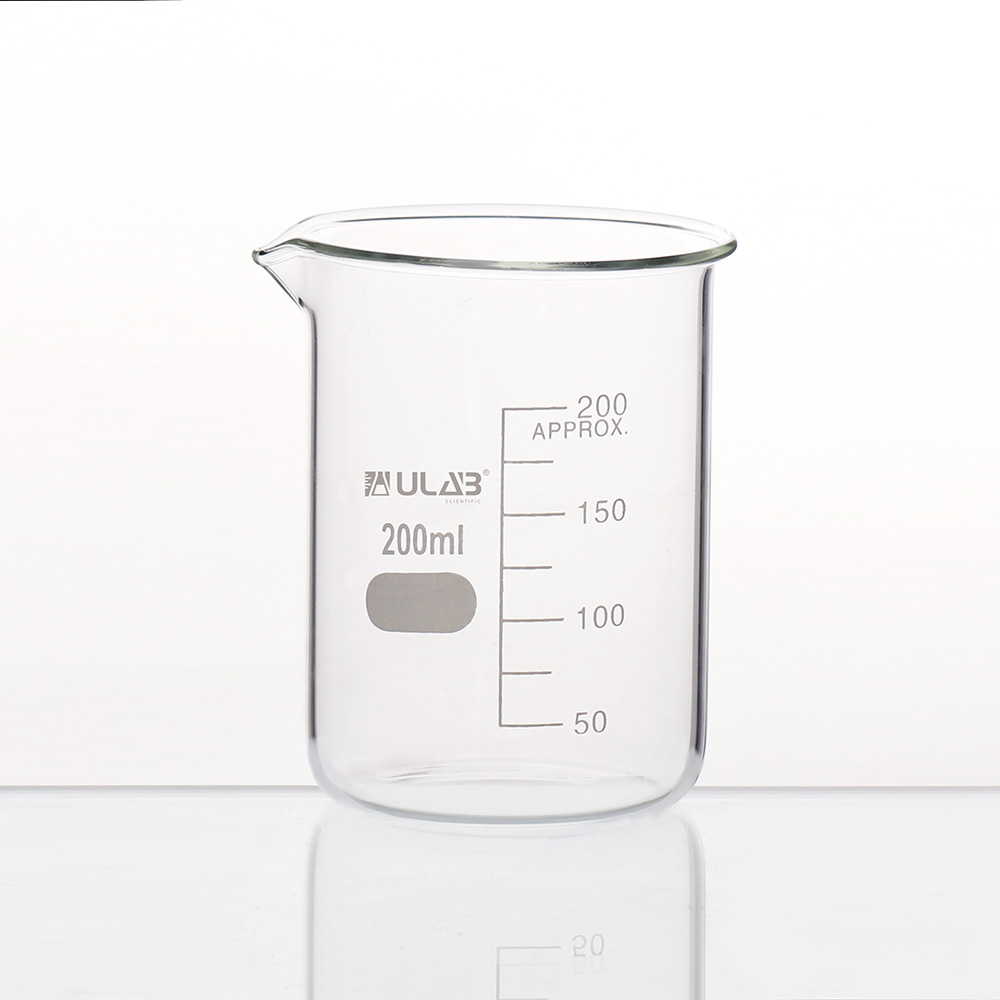Borosilicate Glass Beaker Set (Pack of 6) – Graduated Low Form